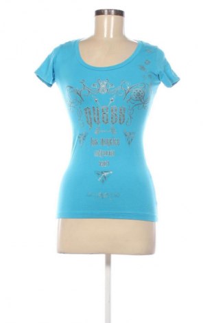 Damen T-Shirt Guess, Größe S, Farbe Blau, Preis € 16,99