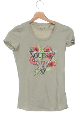 Damski T-shirt Guess, Rozmiar XS, Kolor Zielony, Cena 73,56 zł