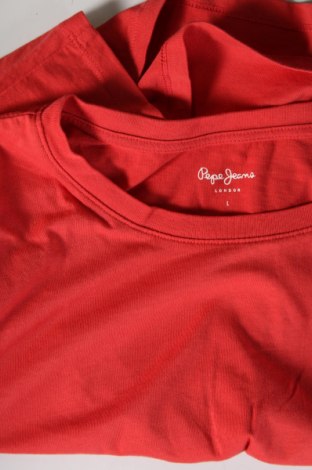 Γυναικείο t-shirt Pepe Jeans, Μέγεθος L, Χρώμα Κόκκινο, Τιμή 14,00 €