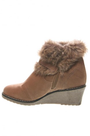 Damen Stiefeletten, Größe 40, Farbe Beige, Preis € 20,99