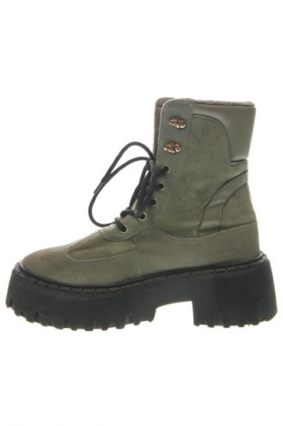 Botine de damă, Mărime 36, Culoare Verde, Preț 96,99 Lei