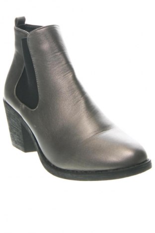 Damen Stiefeletten, Größe 39, Farbe Grau, Preis 17,99 €