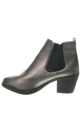 Damen Stiefeletten, Größe 39, Farbe Grau, Preis 17,99 €