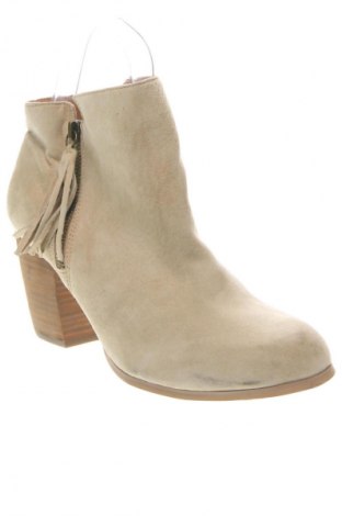 Damen Stiefeletten Pier One, Größe 41, Farbe Beige, Preis 21,99 €