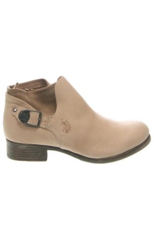 Damen Stiefeletten U.S. Polo Assn., Größe 40, Farbe Beige, Preis 45,49 €