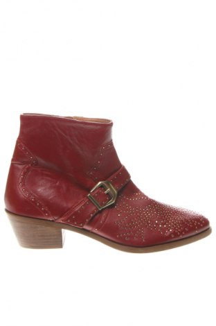 Damen Stiefeletten Zara, Größe 39, Farbe Rot, Preis 13,99 €