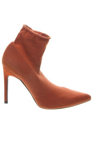 Damen Stiefeletten Zara, Größe 38, Farbe Orange, Preis 14,99 €