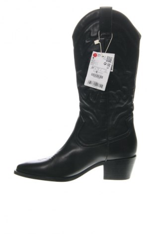 Cizme de damă Stradivarius, Mărime 37, Culoare Negru, Preț 167,99 Lei