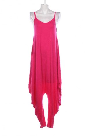 Langer Damen-Overall, Größe M, Farbe Rosa, Preis € 11,99