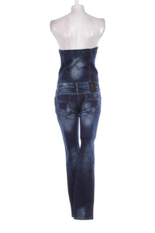 Langer Damen-Overall, Größe M, Farbe Blau, Preis € 16,49