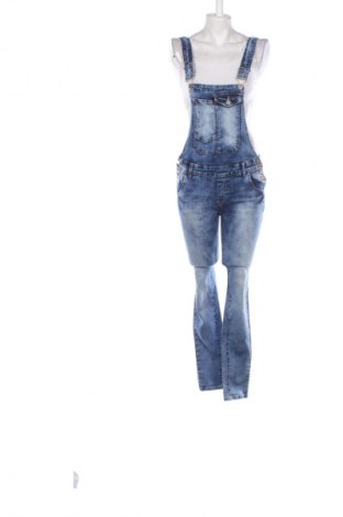 Langer Damen-Overall, Größe S, Farbe Blau, Preis € 15,99