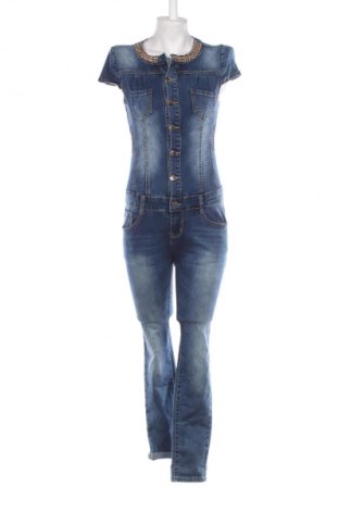 Langer Damen-Overall Miss Bonbon, Größe M, Farbe Blau, Preis € 13,99