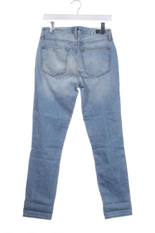 Blugi de femei Abercrombie & Fitch, Mărime XS, Culoare Albastru, Preț 189,52 Lei