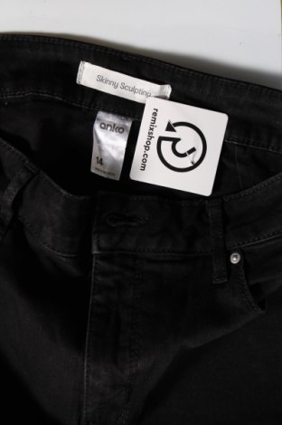 Damen Jeans Anko, Größe L, Farbe Schwarz, Preis 10,49 €