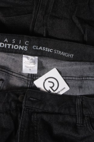 Damskie jeansy Basic Editions, Rozmiar XXL, Kolor Czarny, Cena 37,99 zł