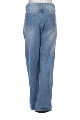 Damskie jeansy Boohoo, Rozmiar XXL, Kolor Niebieski, Cena 74,99 zł