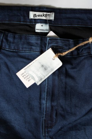 Damskie jeansy Breakers, Rozmiar XXL, Kolor Niebieski, Cena 59,99 zł