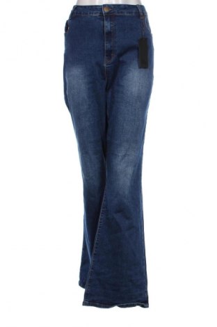 Damskie jeansy City Chic, Rozmiar XXL, Kolor Niebieski, Cena 74,99 zł