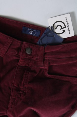 Pantaloni de velvet de femei Gant, Mărime XS, Culoare Mov, Preț 239,19 Lei