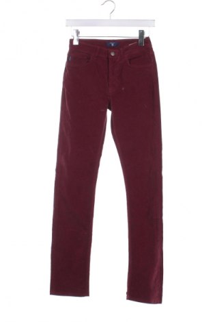 Pantaloni de velvet de femei Gant, Mărime XS, Culoare Mov, Preț 239,19 Lei