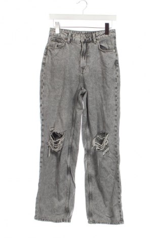 Damskie jeansy H&M Divided, Rozmiar XS, Kolor Szary, Cena 37,99 zł