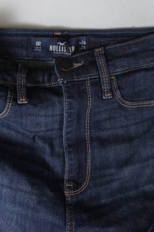 Damskie jeansy Hollister, Rozmiar XS, Kolor Niebieski, Cena 46,99 zł