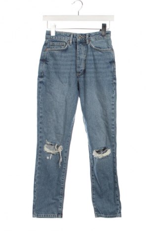 Дамски дънки Never Denim, Размер XS, Цвят Син, Цена 20,99 лв.