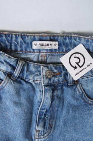 Blugi de femei Pull&Bear, Mărime XS, Culoare Albastru, Preț 94,71 Lei