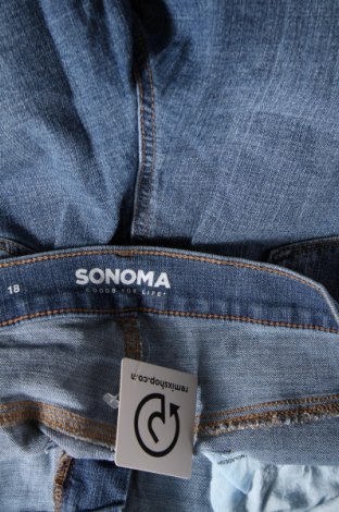 Damskie jeansy Sonoma, Rozmiar XXL, Kolor Niebieski, Cena 51,99 zł