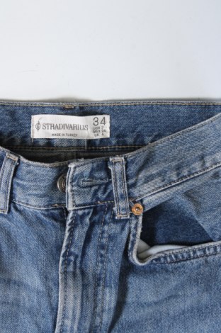 Damskie jeansy Stradivarius, Rozmiar XS, Kolor Niebieski, Cena 46,99 zł