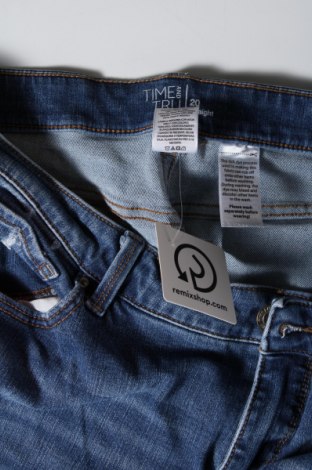 Damskie jeansy Time and tru, Rozmiar XXL, Kolor Niebieski, Cena 92,99 zł