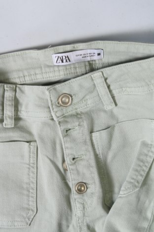 Damen Jeans Zara, Größe XS, Farbe Grün, Preis 25,77 €