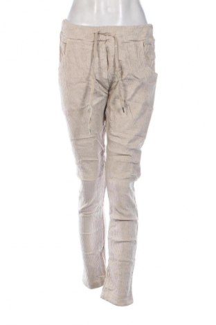 Damen Cordhose, Größe L, Farbe Ecru, Preis € 6,99