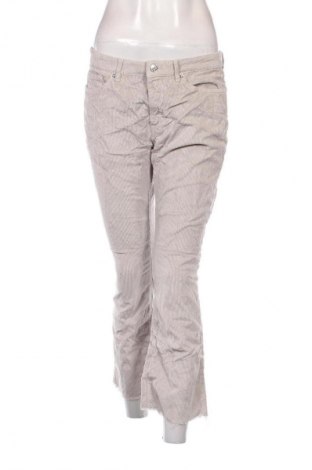 Pantaloni de velvet de femei, Mărime M, Culoare Bej, Preț 29,99 Lei