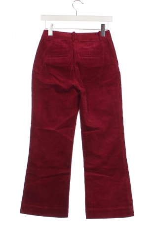 Pantaloni de velvet de femei & Other Stories, Mărime XS, Culoare Roșu, Preț 173,47 Lei