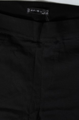 Pantaloni de velvet de femei Amisu, Mărime L, Culoare Negru, Preț 48,99 Lei