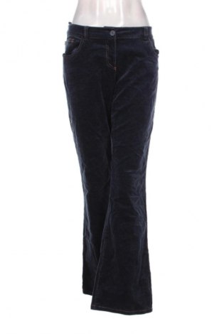 Pantaloni de velvet de femei Boysen's, Mărime L, Culoare Albastru, Preț 95,99 Lei