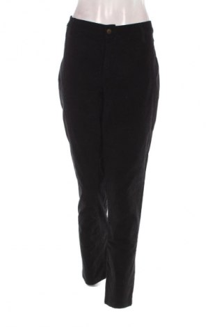 Pantaloni de velvet de femei Bpc Bonprix Collection, Mărime XL, Culoare Negru, Preț 48,99 Lei