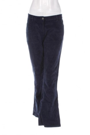 Pantaloni de velvet de femei Bpc Bonprix Collection, Mărime L, Culoare Albastru, Preț 48,99 Lei