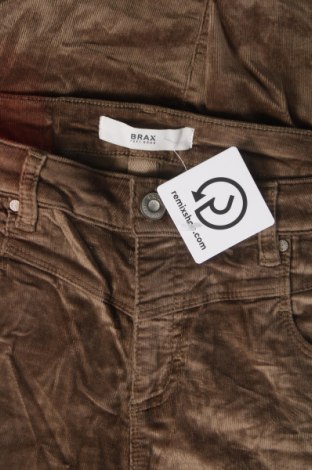 Pantaloni de velvet de femei Brax, Mărime M, Culoare Maro, Preț 44,99 Lei