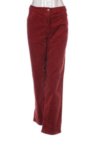 Pantaloni de velvet de femei Canda, Mărime XL, Culoare Maro, Preț 95,99 Lei