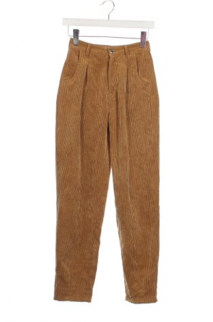 Pantaloni de velvet de femei Collection, Mărime S, Culoare Maro, Preț 38,99 Lei