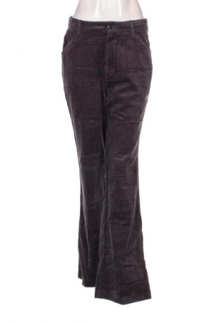 Pantaloni de velvet de femei Esprit, Mărime L, Culoare Gri, Preț 71,99 Lei