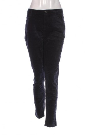 Pantaloni de velvet de femei Essentials, Mărime XL, Culoare Albastru, Preț 28,99 Lei