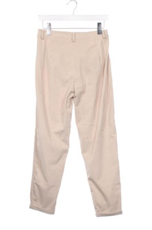 Pantaloni de velvet de femei Fisherfield, Mărime S, Culoare Ecru, Preț 25,99 Lei