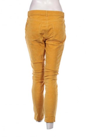 Pantaloni de velvet de femei Gina Tricot, Mărime M, Culoare Galben, Preț 35,99 Lei