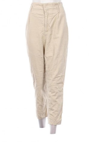 Damen Cordhose H&M, Größe L, Farbe Beige, Preis 9,49 €