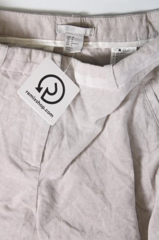 Dámské manšestráky  H&M, Velikost XS, Barva Šedá, Cena  169,00 Kč