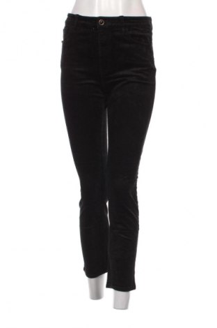 Pantaloni de velvet de femei H&M, Mărime M, Culoare Negru, Preț 38,99 Lei