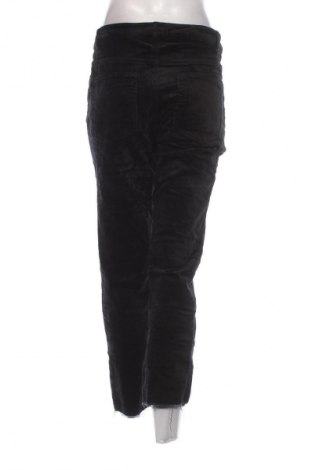 Pantaloni de velvet de femei H&M Divided, Mărime L, Culoare Negru, Preț 48,99 Lei